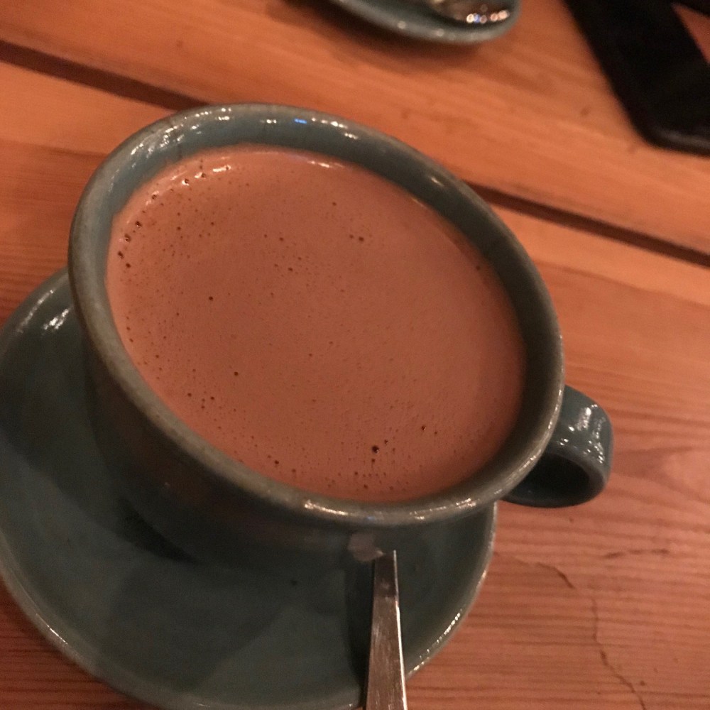 hot chocolate blue tokai
